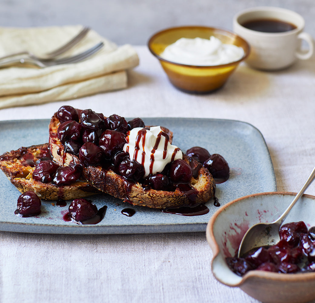 Balsamic Cherry French Toast