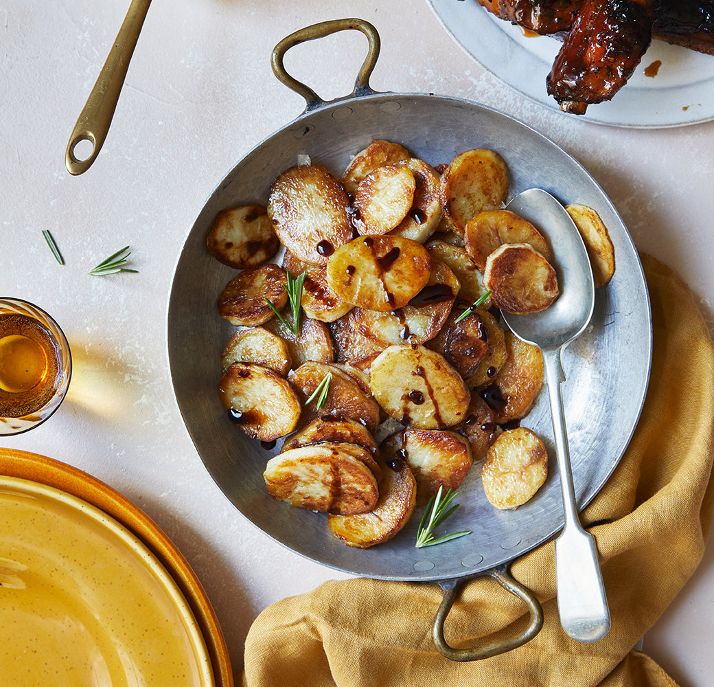 Balsamic Sauteed Potatoes