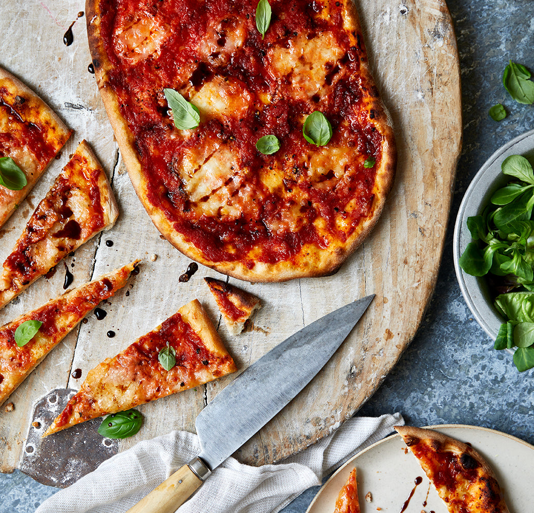 Homemade Italian Balsamic Pizza Margherita – Mazzetti l'Originale USA ...